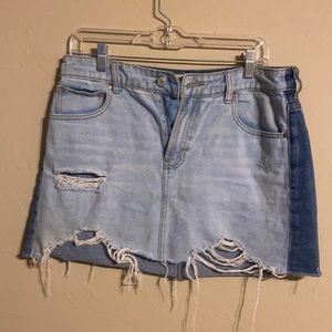 Jean skirt